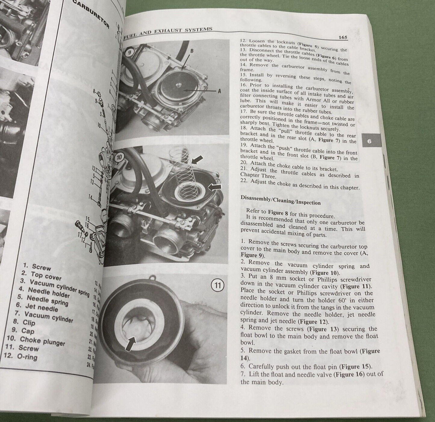 CLYMER M345 HONDA CB550 & 650 SERVICE MANUAL 1983-1985
