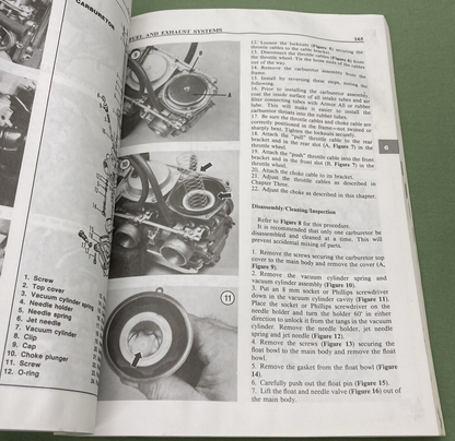 CLYMER M345 HONDA CB550 & 650 SERVICE MANUAL 1983-1985