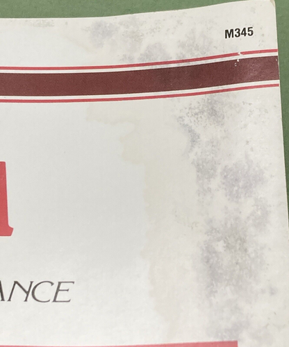 CLYMER M345 HONDA CB550 & 650 SERVICE MANUAL 1983-1985