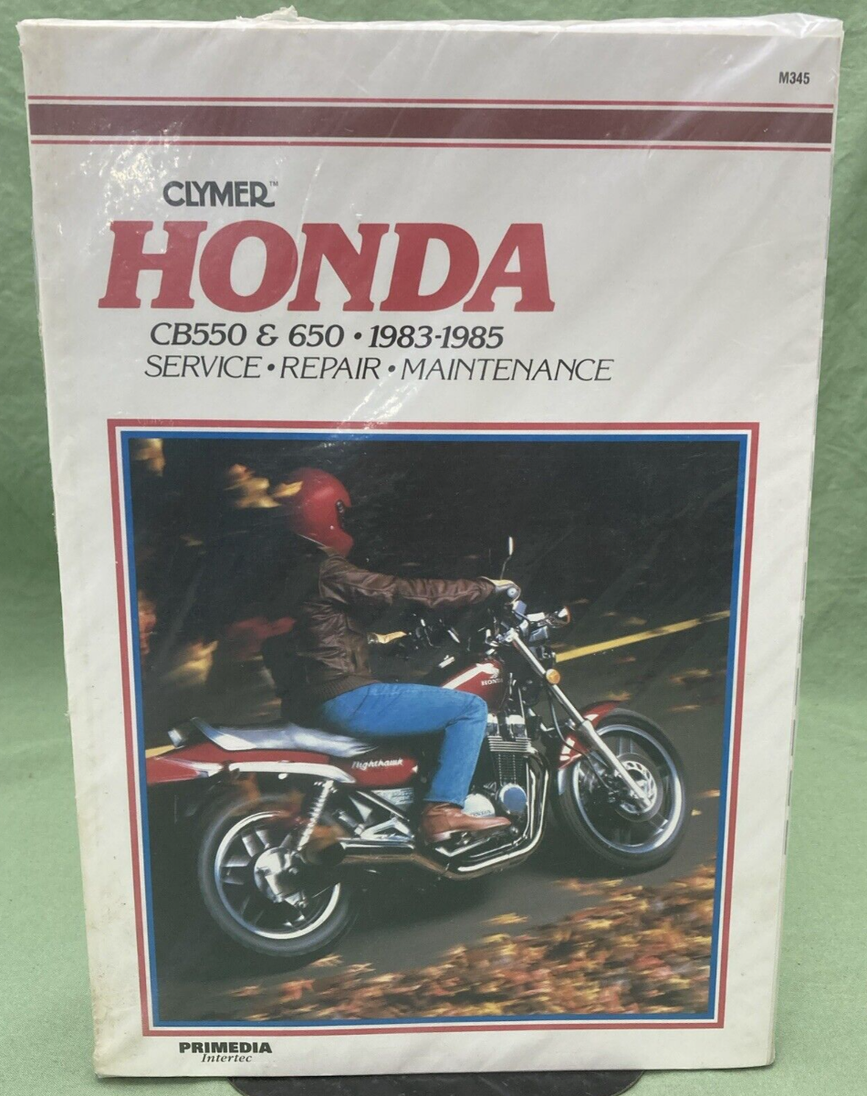 NEW CLYMER M345 HONDA CB550 & CB650  1983-1985