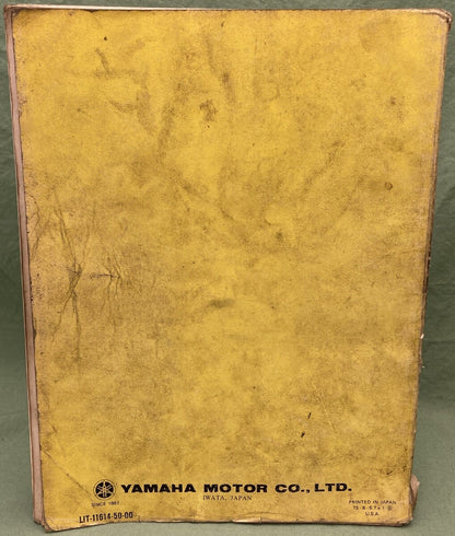YAMAHA LIT-11614-50-00 DT250A/360A SERVICE MANUAL 450-28197-10