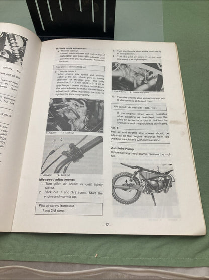 YAMAHA LIT-11626-03-71 PW50K OWNER'S SERVICE MANUAL 4X4-28199-11