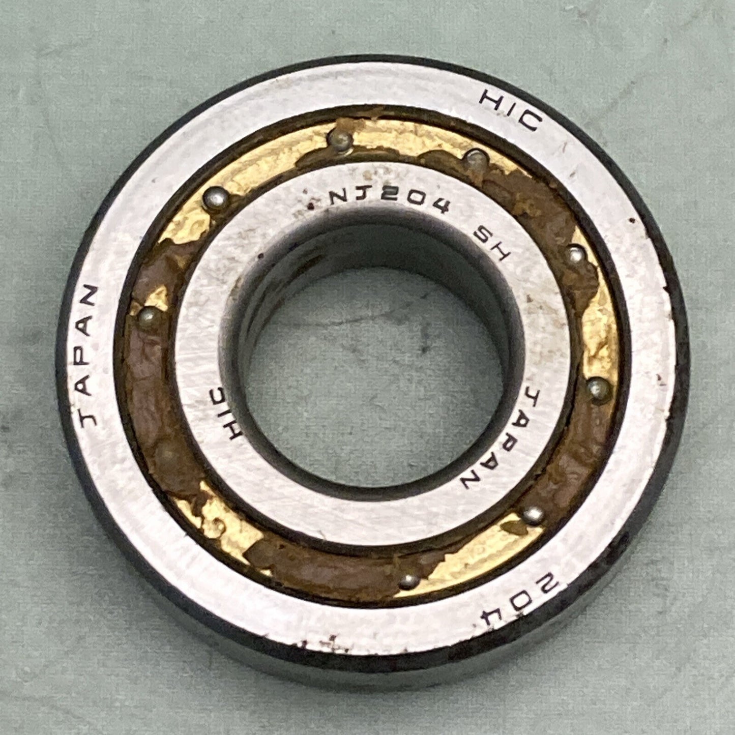 NEW GENUINE HIC NJ204 SH CYLINDRICAL ROLLER BEARING SUPERCEDES EU182849
