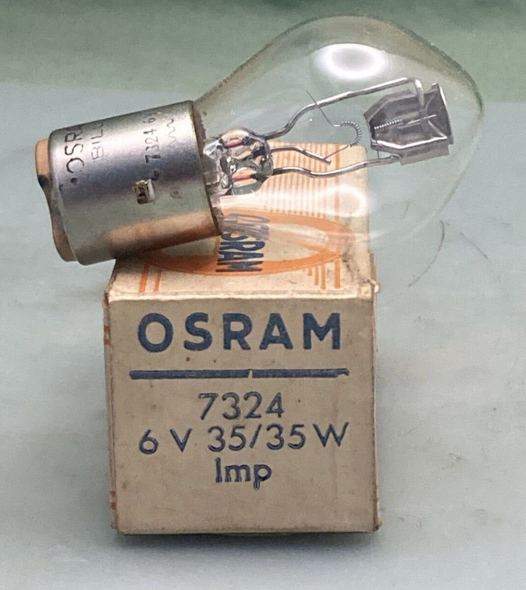 NEW GENUINE OSRAM 7324 BULB 6V35/35W FOR HONDA XR200R, XR250R,XR350R
