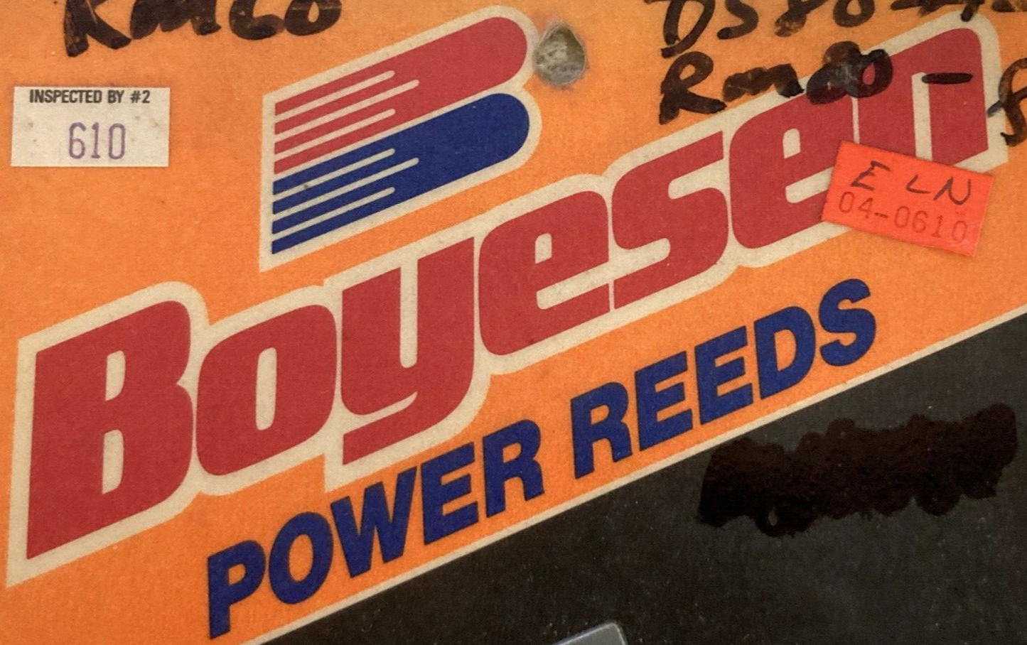 NEW BOYESEN 610 FIBER REED SET POWER REEDS