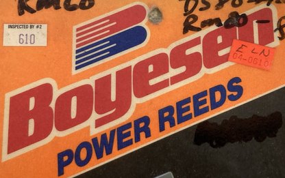 NEW BOYESEN 610 FIBER REED SET POWER REEDS