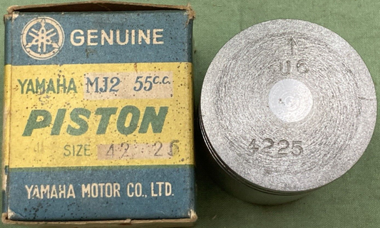 NEW GENUINE YAMAHA PISTON MJ2 55CC SIZE 42.25