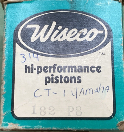 NEW GENUINE WISECO 182 P8 PISTON & RING SET 2677LC