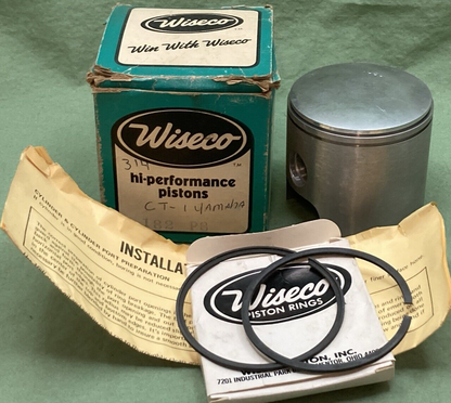NEW GENUINE WISECO 182 P8 PISTON & RING SET 2677LC