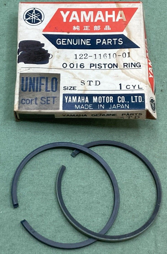 NEW GENUINE YAMAHA 122-11610-01 PISTON RING SET STD
