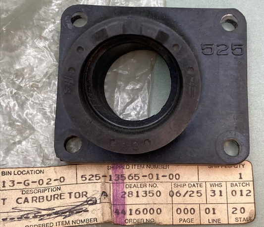 NEW REPLACES YAMAHA 525-13565-01 Joint, carburetor