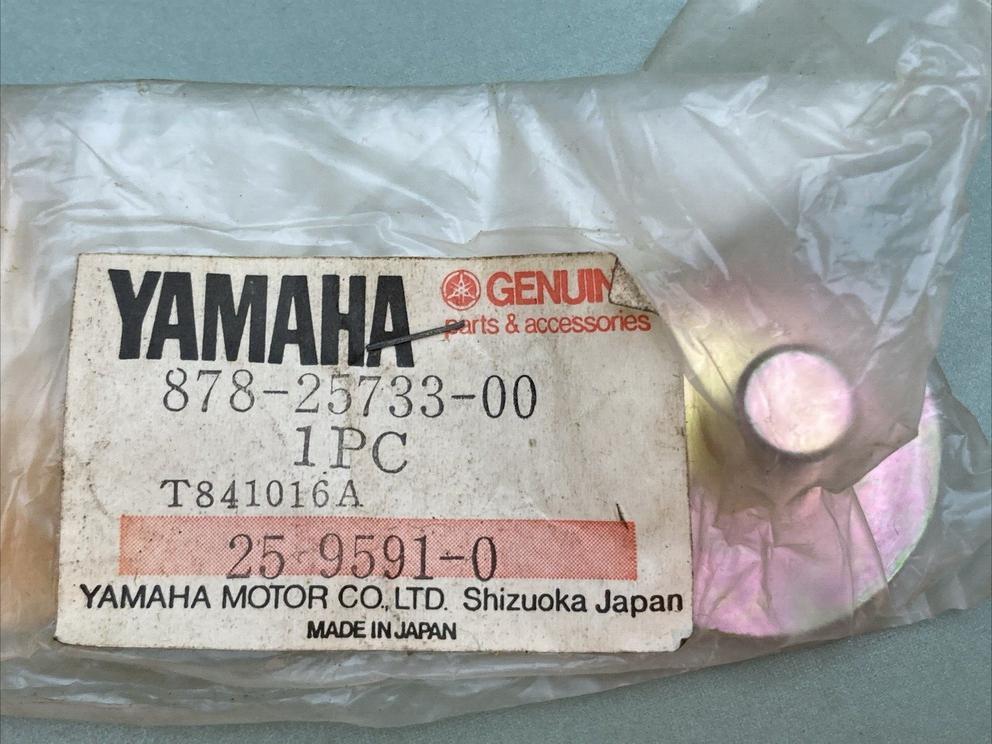 NEW GENUINE YAMAHA 878-25733-00 Plate, back Up 1976 SRX 340