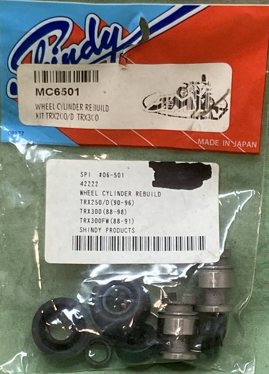 NEW SHINDY 06-501 WHEEL CYLINDER REBUILD KIT FITS HONDA ATV