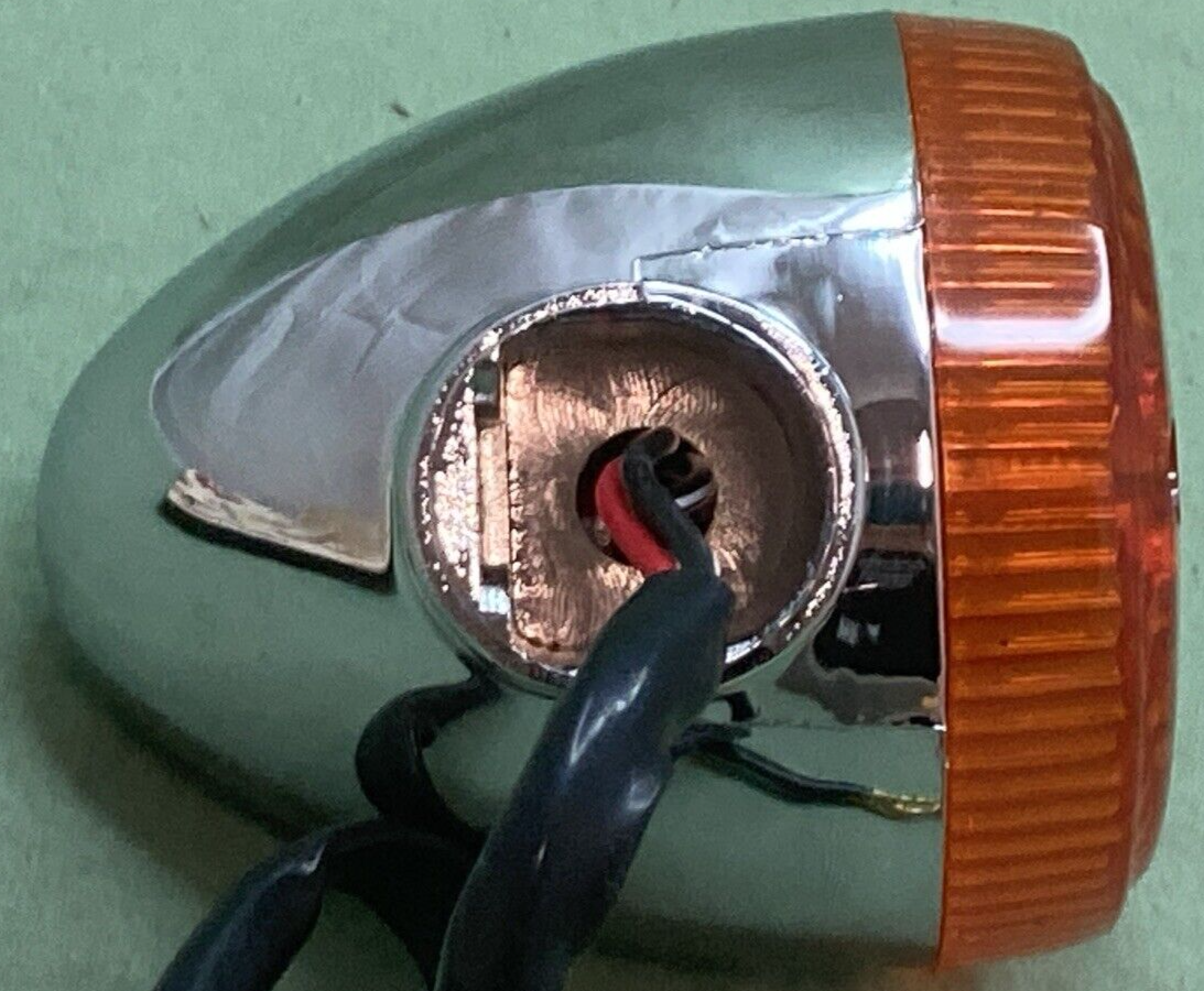 NEW TRICK 237 0277 TURN SIGNAL ASSEMBLY MOTORCYCLE AMBER FOR HONDA