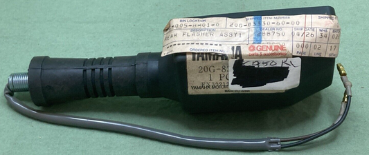 NEW GENUINE YAMAHA 20G-83330-60 TURN SIGNAL FLASHER ASSEMBLY REAR AMBER