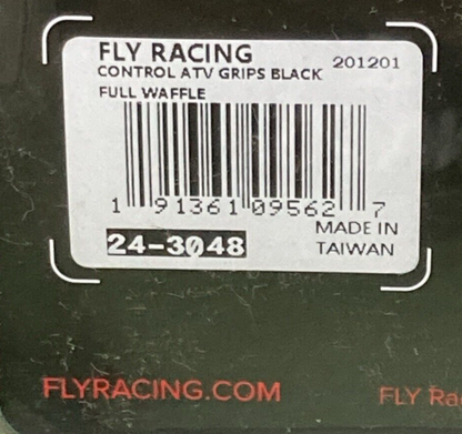 NEW FLY RACING 24-3048 GRIP SET HANDLEBAR HAND CONTROL FULL WAFFLE FIRM COMPOUND