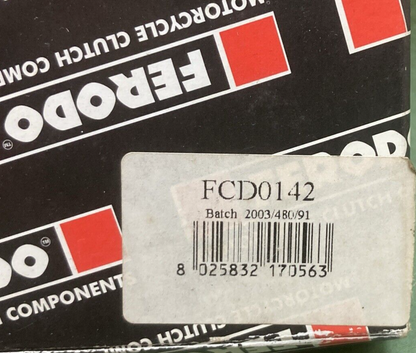 NEW FERODO FCD0142 CLUTCH DISC SET FITS HONDA STANDARD CLUTCH MOTORCYCLE