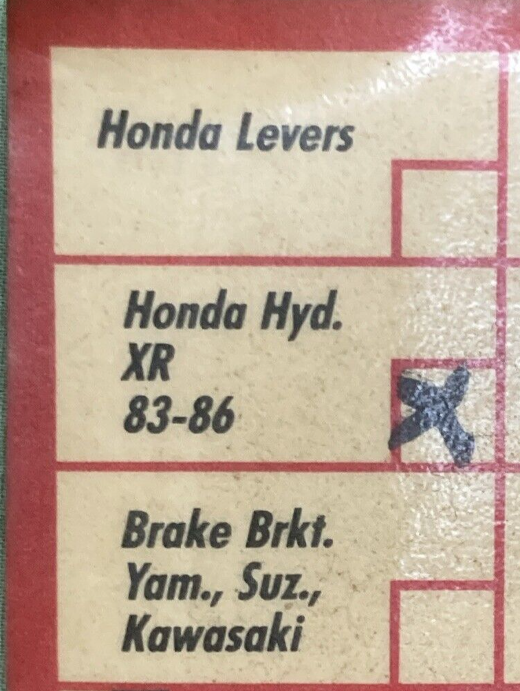 NEW SUNLINE 84321 LEVER SET BRAKE CLUTCH FITS HONDA MOTORCYCLE