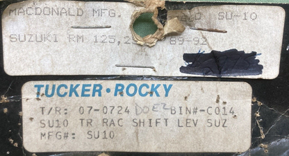 NEW TUCKER ROCKY 07-0724 SHIFT LEVER ASSEMBLY REPLACES SUZUKI SU-10