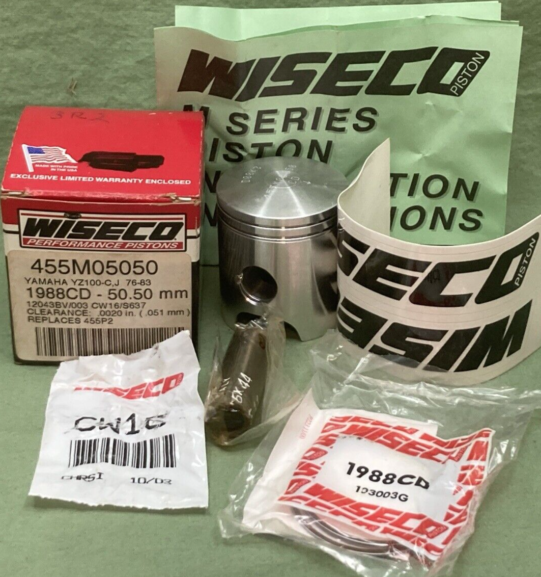NEW GENUINE WISECO 455M05050 PISTON KIT 455P2