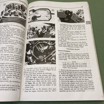CLYMER M344 HONDA VT500 SERVICE MANUAL 1983-1988