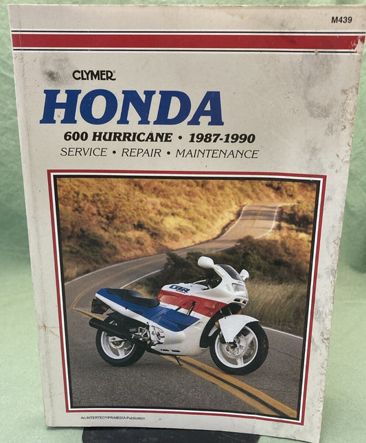 CLYMER M439 HONDA 600 HURRICANE SERVICE MANUAL 1987-1990