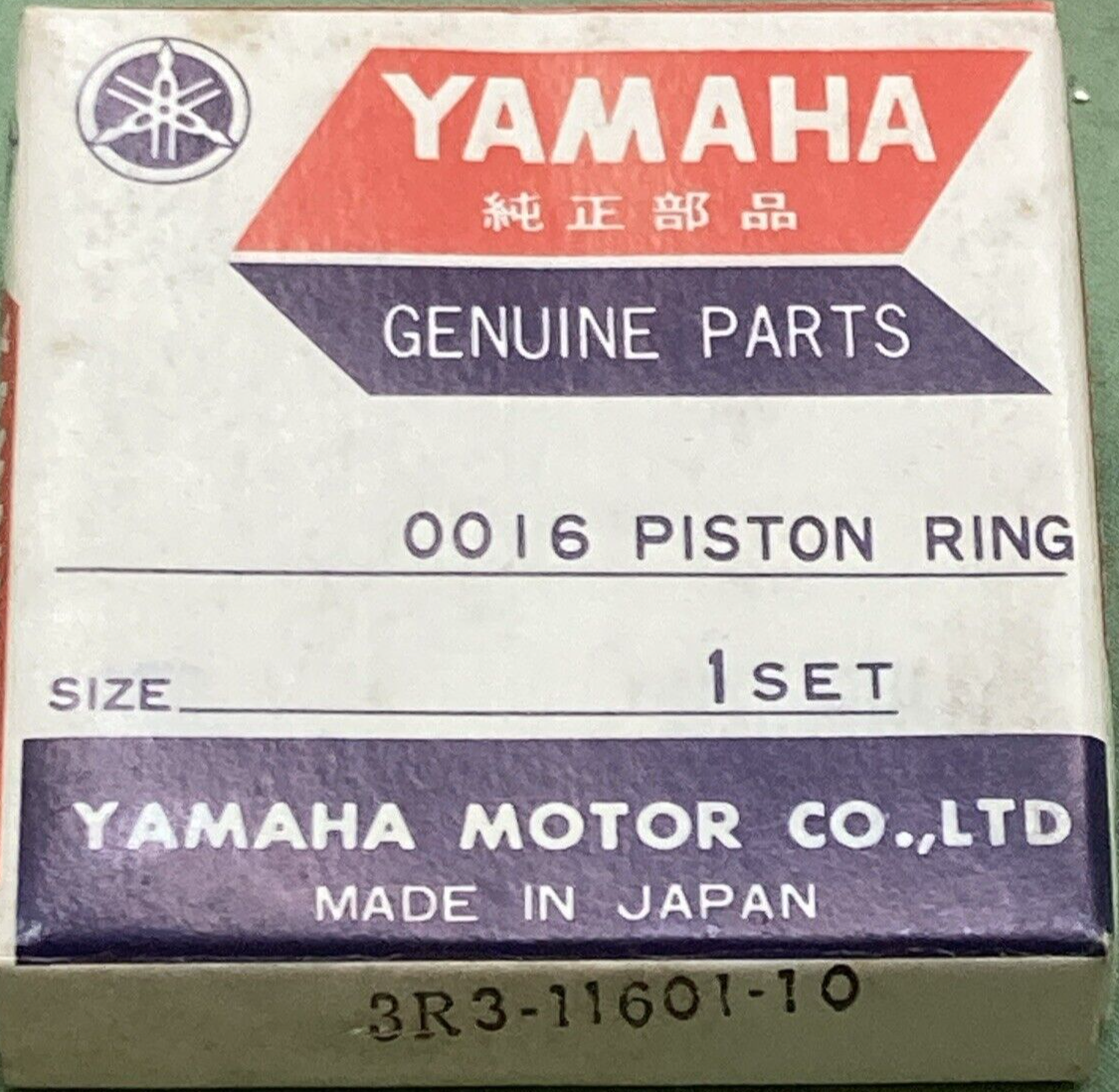 NEW GENUINE YAMAHA 3R3-11630-10 PISTON KIT COMPLETE