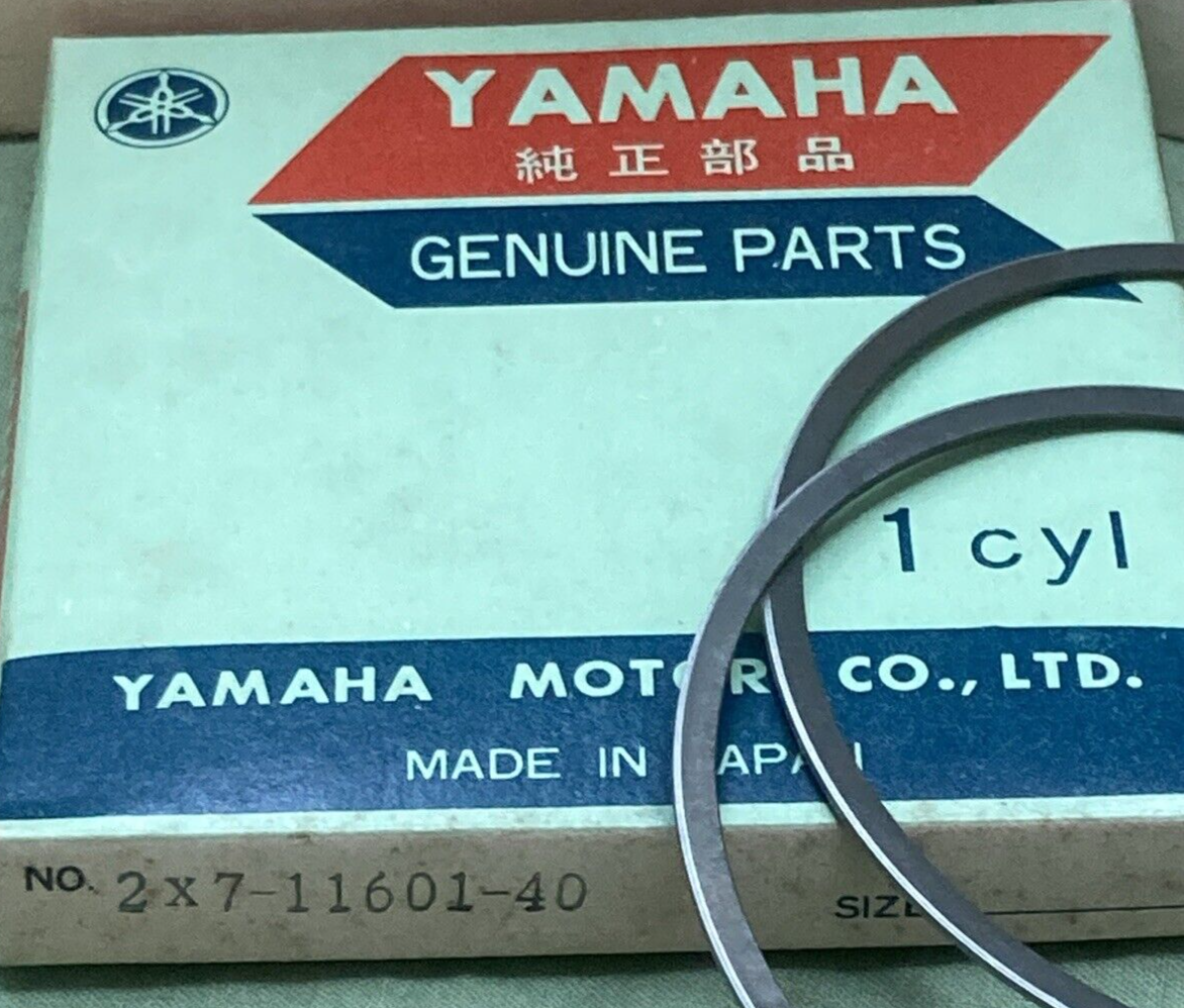 NEW GENUINE YAMAHA 3R4-11630-40 PISTON KIT 4TH O/S MISSING PIN