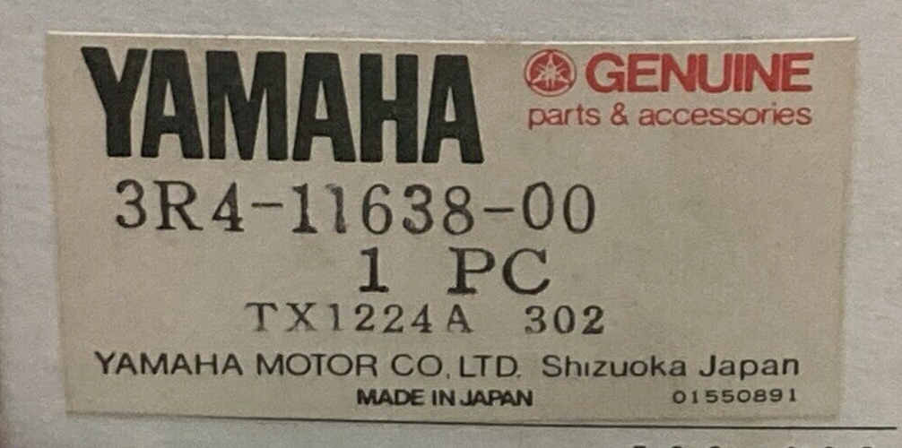 NEW GENUINE YAMAHA 3R4-11630-40 PISTON KIT 4TH O/S MISSING PIN