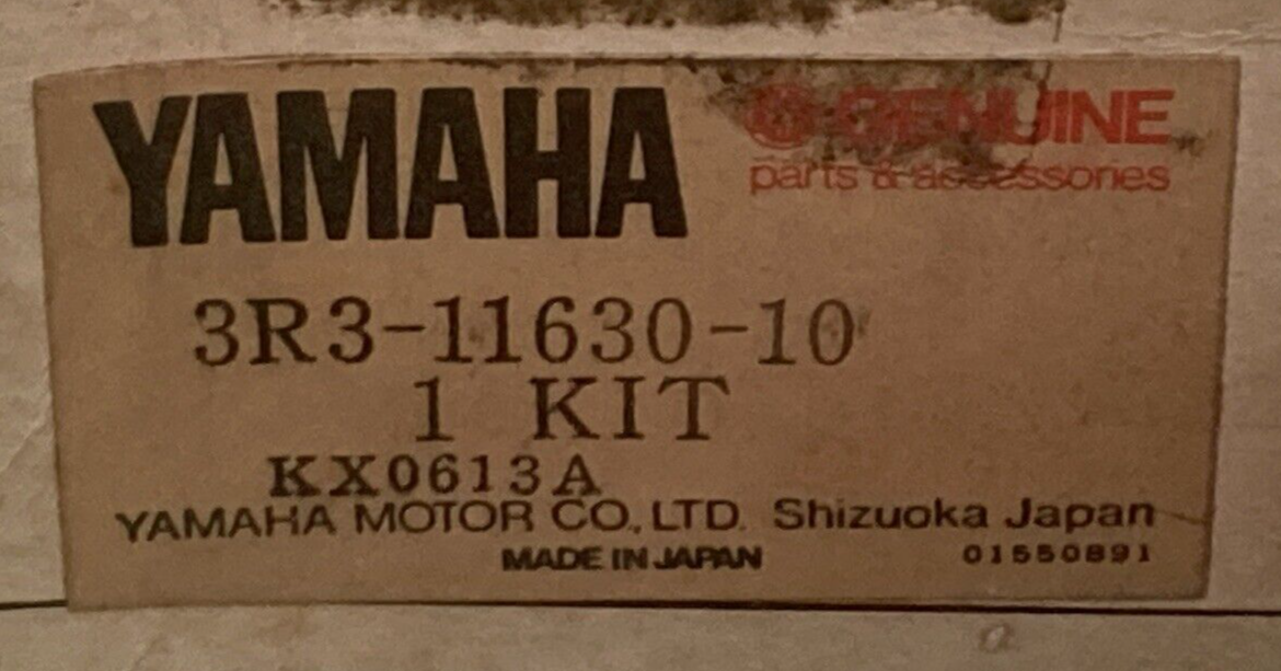 NEW GENUINE YAMAHA 3R3-11630-10 PISTON & RING SET