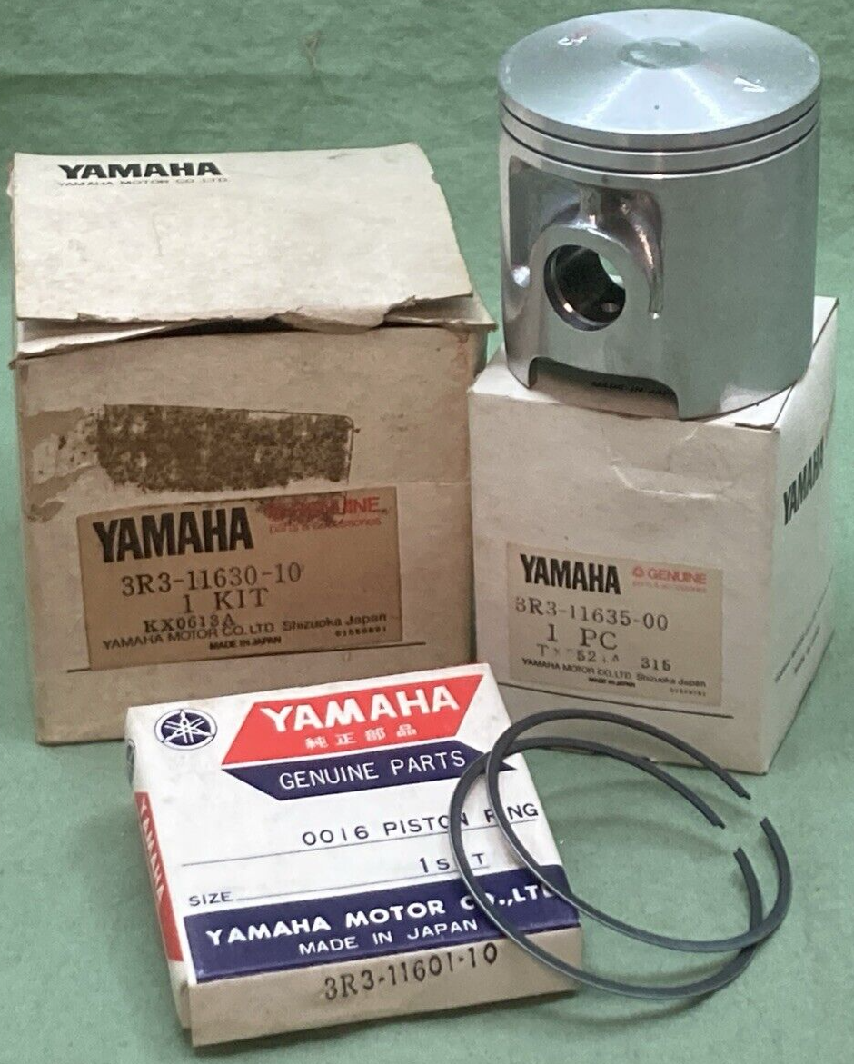 NEW GENUINE YAMAHA 3R3-11630-10 PISTON & RING SET