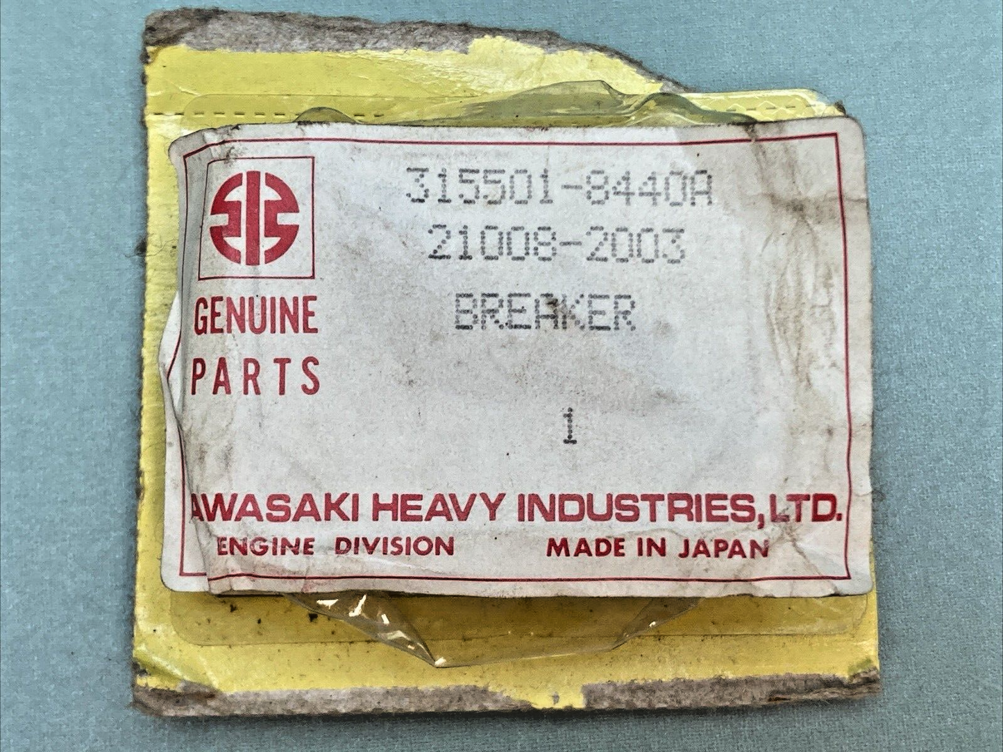 NEW GENUINE KAWASAKI 315501-8440A BREAKER, CONTACT
