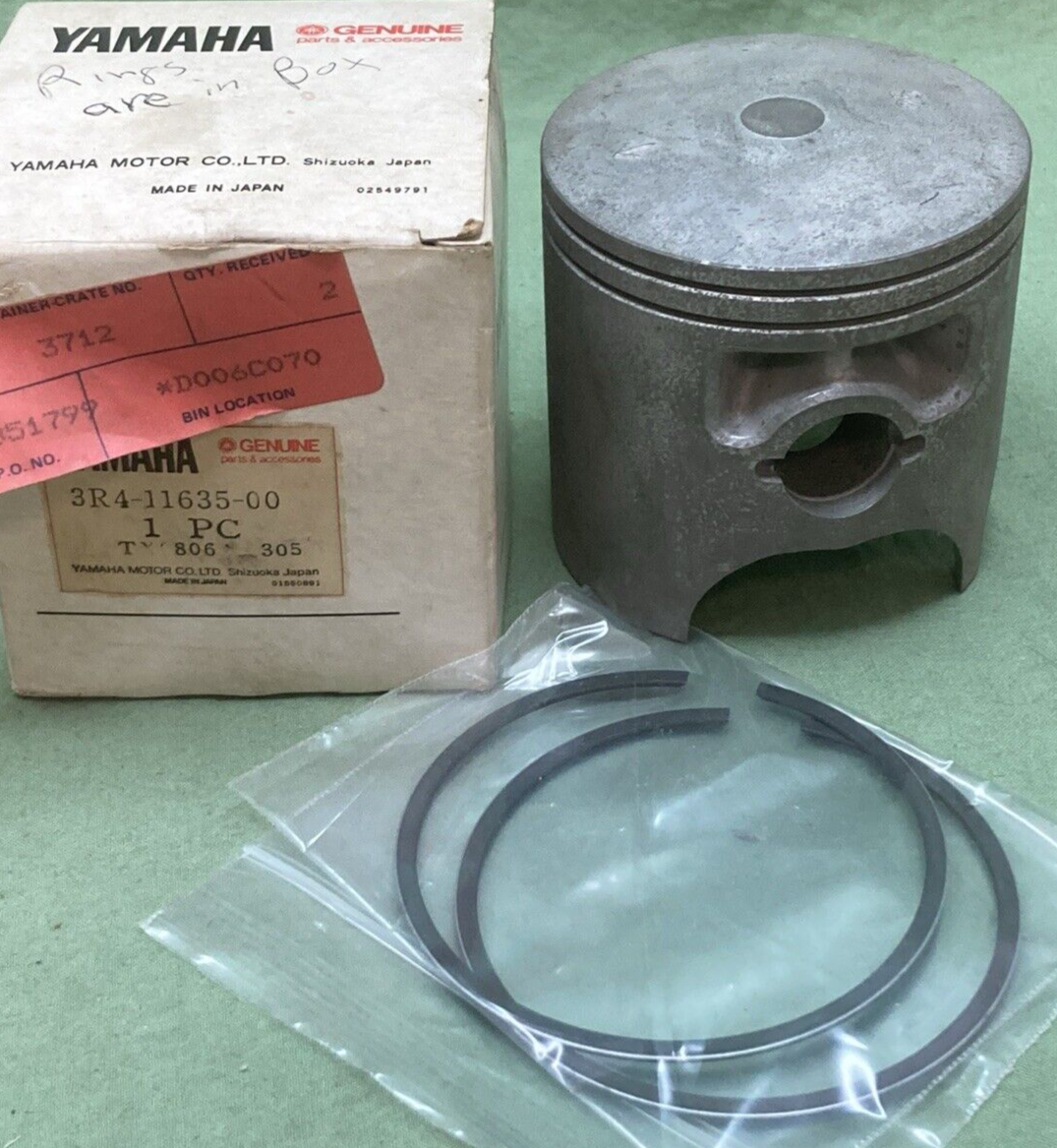 NEW GENUINE YAMAHA 3R4-11635-00 PISTON 1ST 0.25 O/S