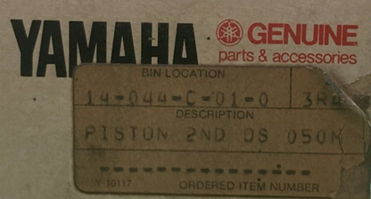NEW GENUINE YAMAHA 3R4-11636-00 PISTON 2ND 0.50 O/S