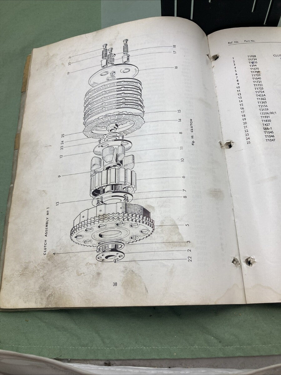 TRIUMPH REPLACEMENT PARTS CATALOGUE NO. 4