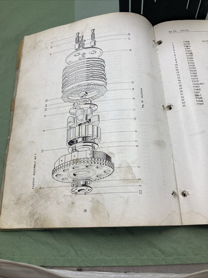 TRIUMPH REPLACEMENT PARTS CATALOGUE NO. 4