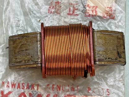 NEW GENUINE KAWASAKI 21047-017 COIL LIGHTING, A 1973 F11