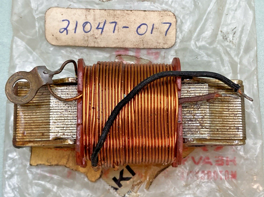 NEW GENUINE KAWASAKI 21047-017 COIL LIGHTING, A 1973 F11