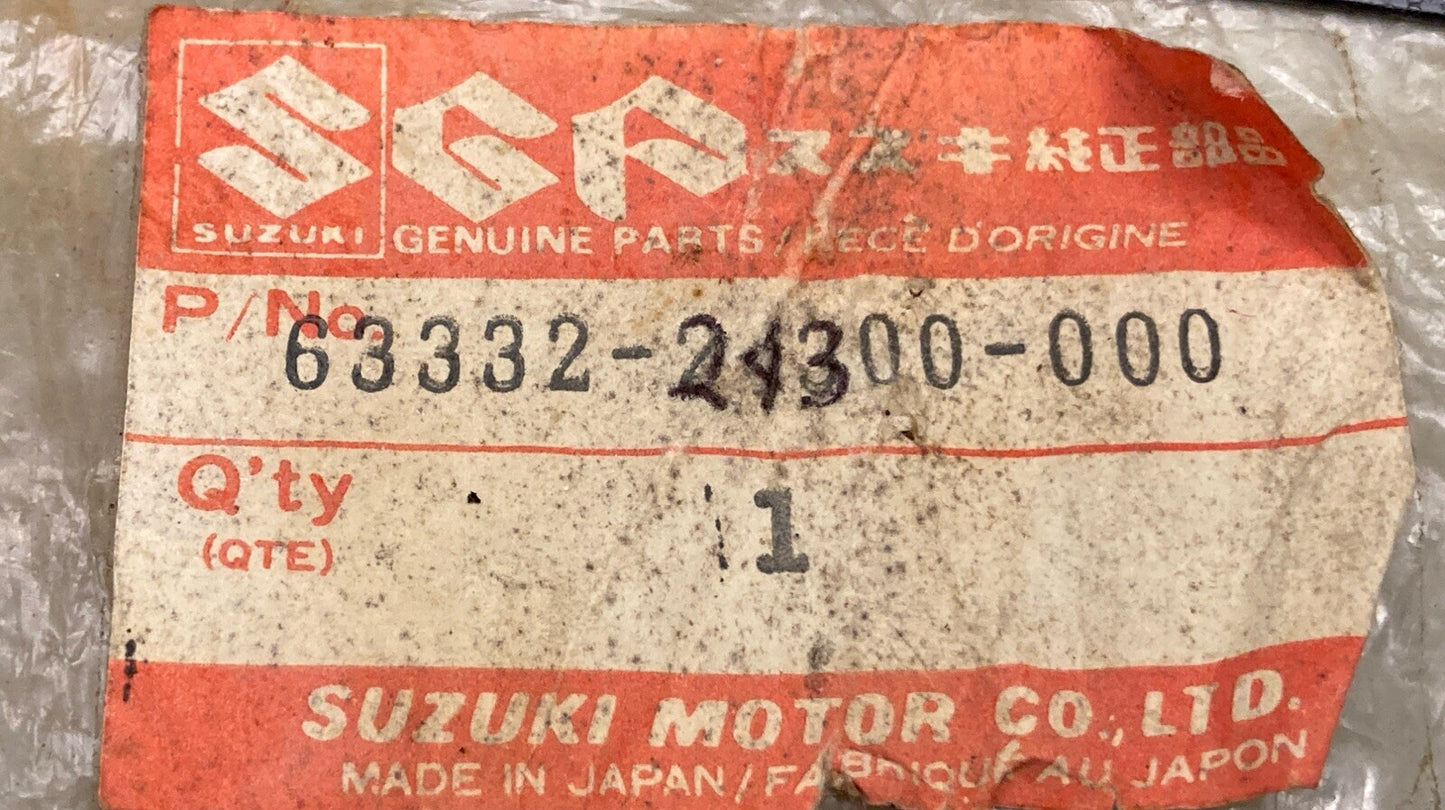 NEW GENUINE SUZUKI 63332-24300 Plate, Mud Guard, ALT125 1983