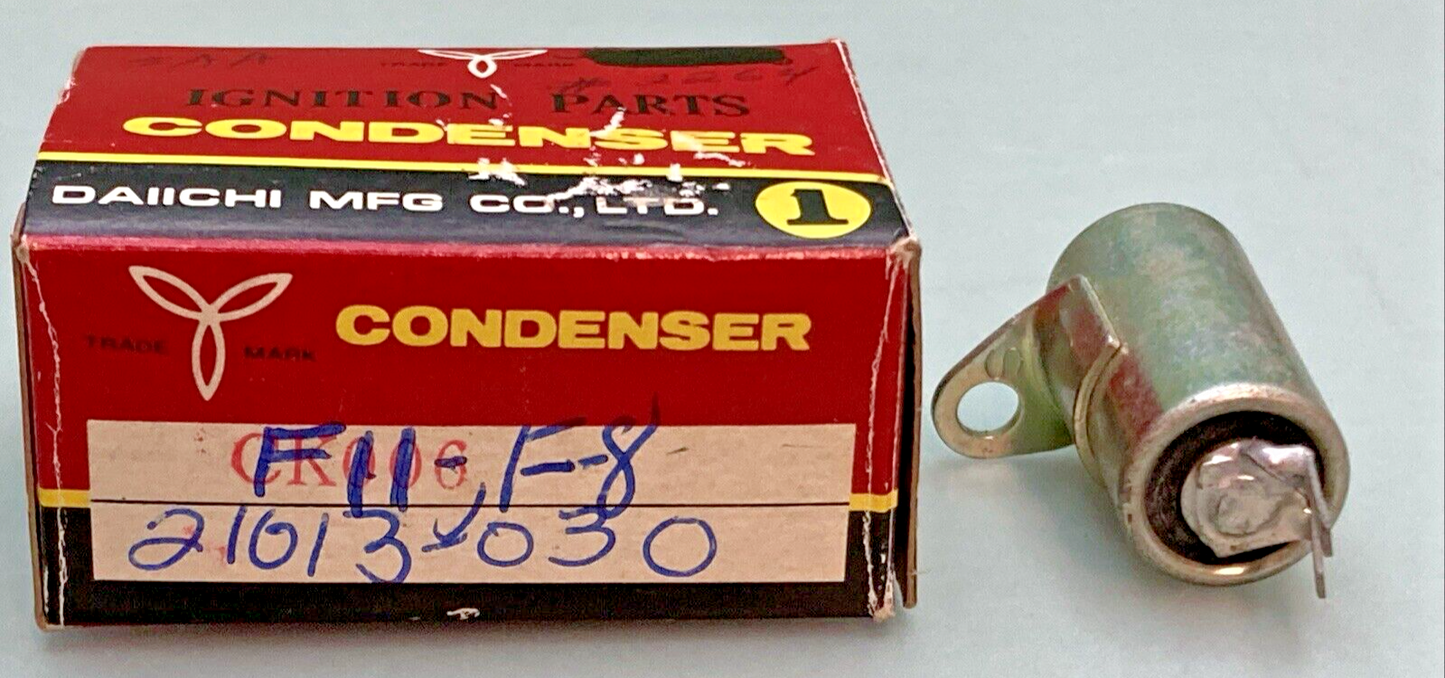 NEW GENUINE DAIICHI 21013-030 CONDENSOR FOR KAWASAKI F8 BISON F11