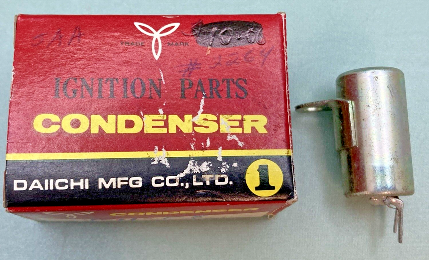 NEW GENUINE DAIICHI 21013-030 CONDENSOR FOR KAWASAKI F8 BISON F11