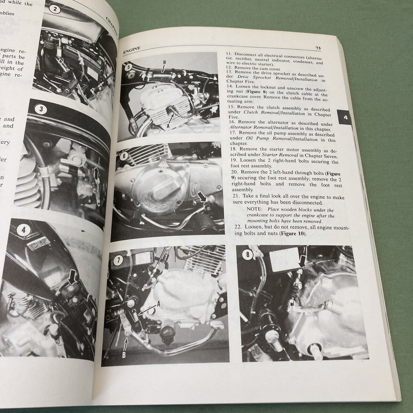 CLYMER M324 HONDA TWINSTAR SERVICE MANUAL 1978-1981