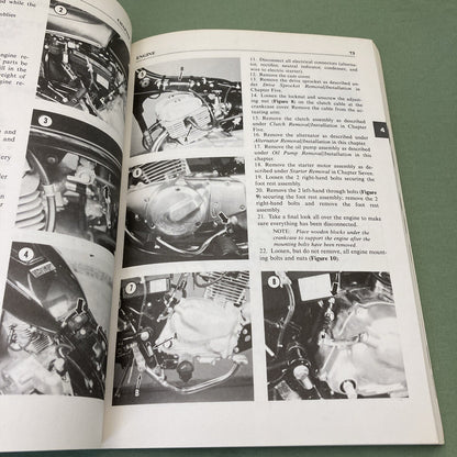 CLYMER M324 HONDA TWINSTAR SERVICE MANUAL 1978-1981