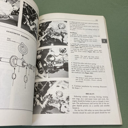 CLYMER M324 HONDA TWINSTAR SERVICE MANUAL 1978-1981