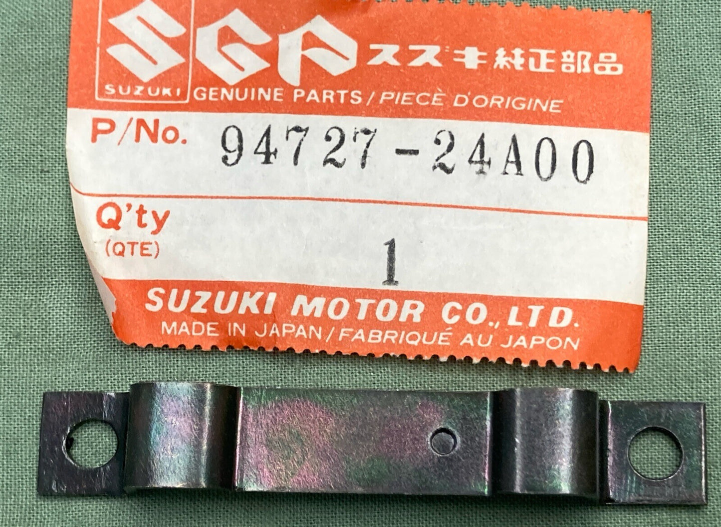 NEW GENUINE SUZUKI 94727-24A00 BRACKET SUPERSEDE 9472724A01