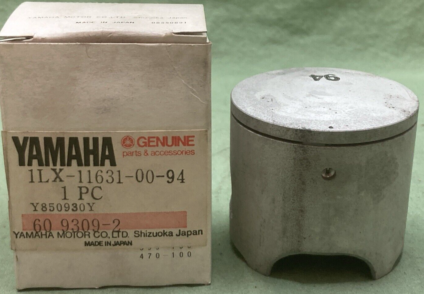 NEW GENUINE YAMAHA 1LX-11630-00 PISTON KIT COMPLETE