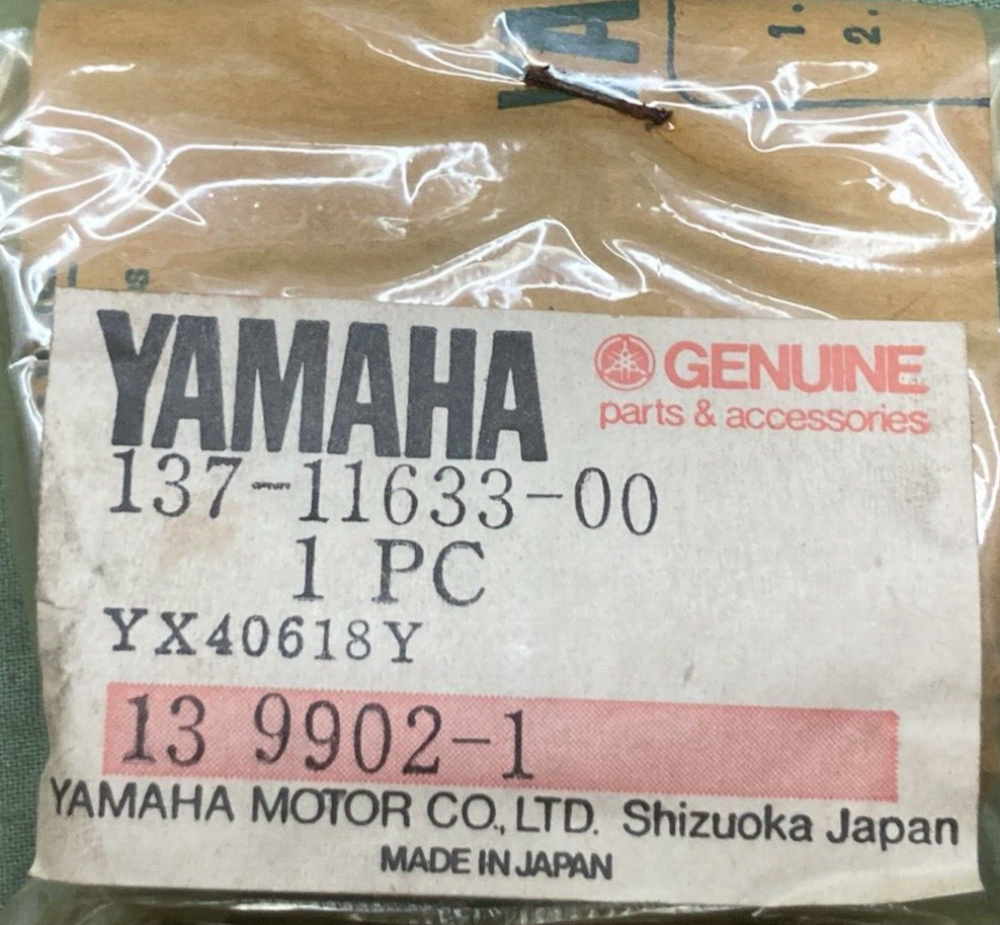 NEW GENUINE YAMAHA 1LX-11630-30 PISTON KIT COMPLETE  2ND O/S