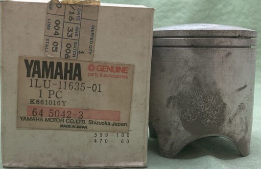 NEW GENUINE YAMAHA 1LU-11635-01 PISTON 1ST 0.25 O/S
