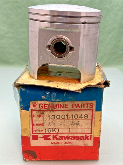 NEW GENUINE KAWASAKI 13001-1048 PISTON, ENGINE 1980 KDX175