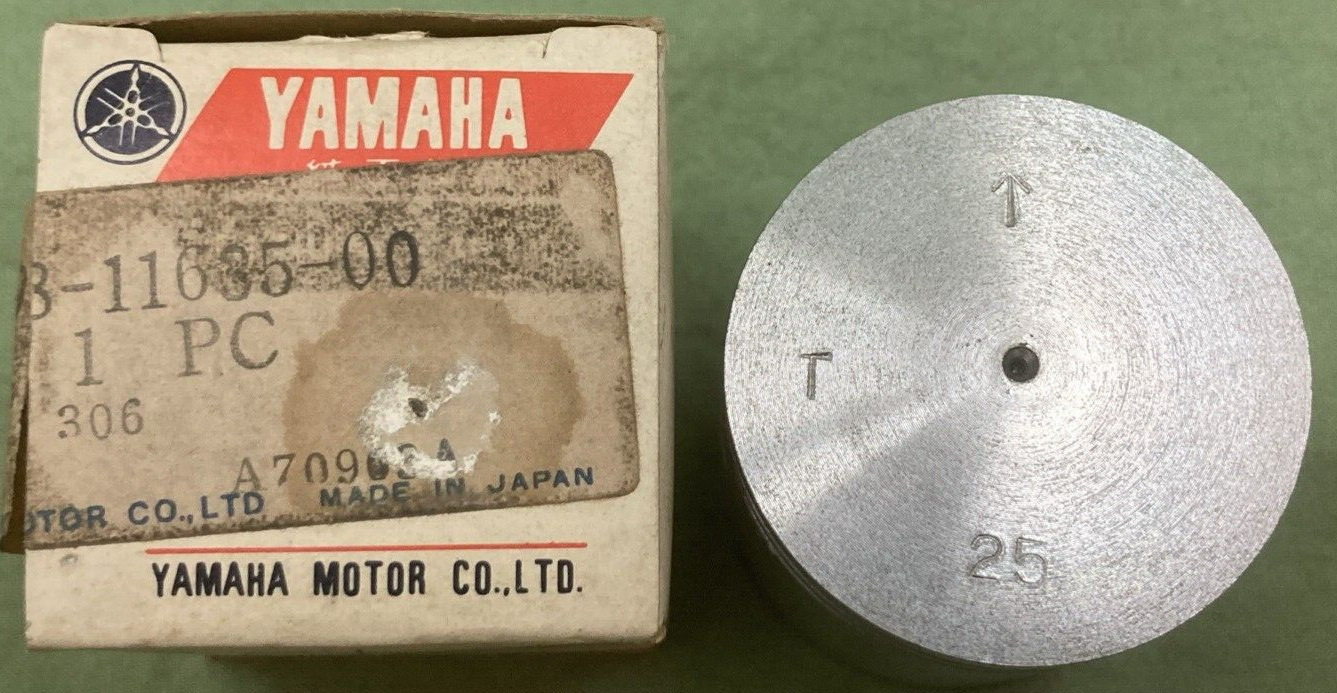 NEW GENUINE YAMAHA 298-11635-00 PISTON